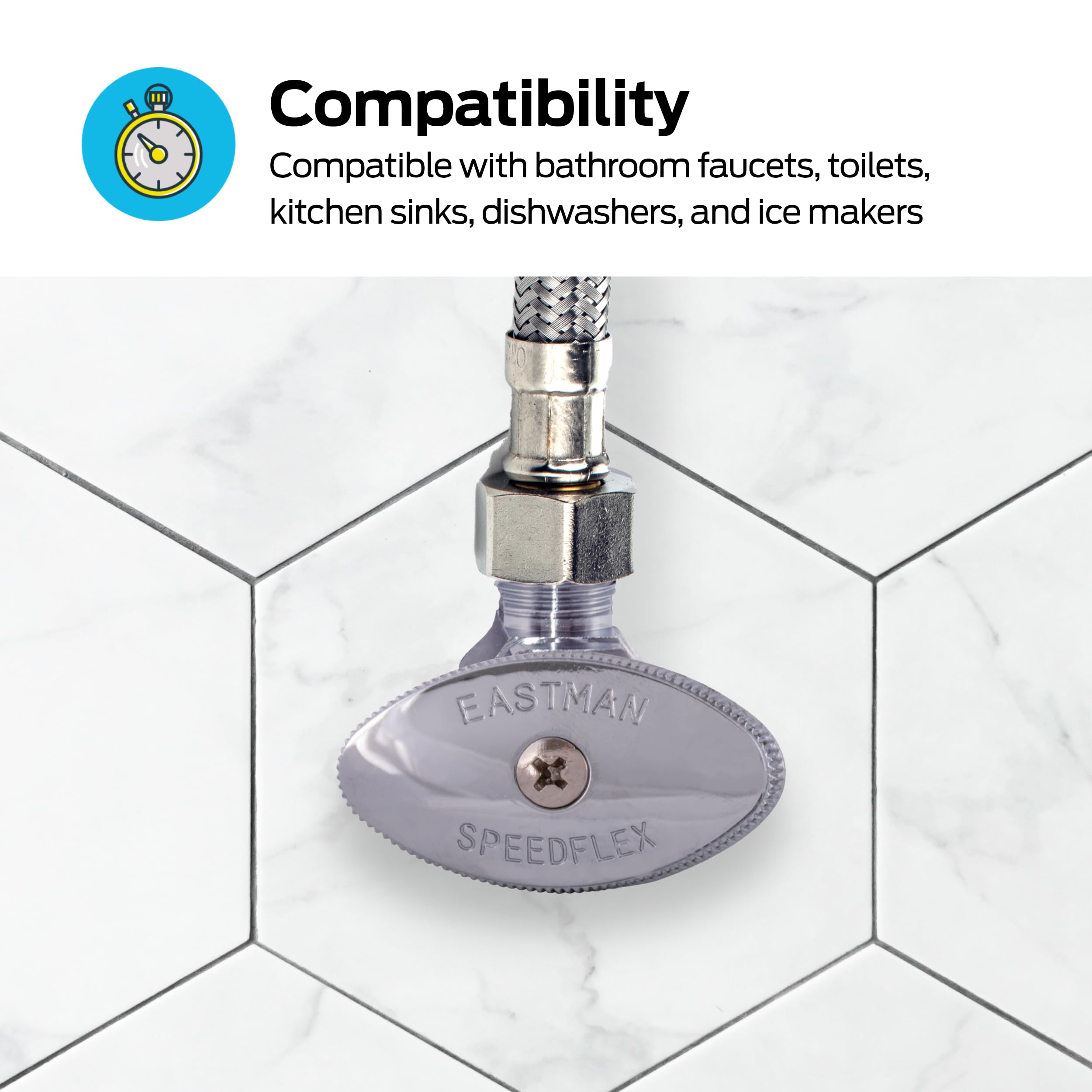 かずみfm38 Eastman 3/8 Inch OD Compression x 3/8 Inch FIP Compression